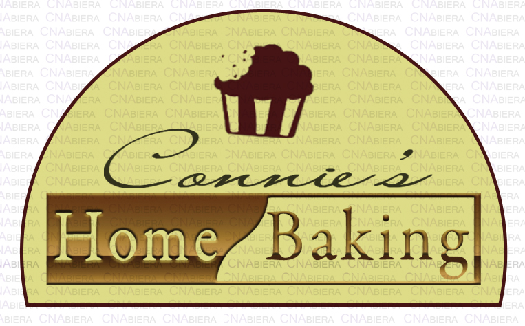 Connie's home baking logo design