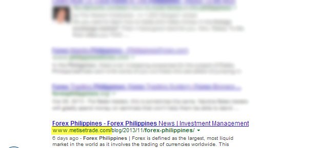 Forex Philippines - Position 8, Page 1